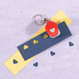 Vaessen Creative • Mini Craft punch keychain heart