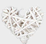 Wicker heart pack of 5 - 2 sizes