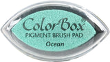 Clearsnap ColorBox Pigment Ink Cat's Eye Blues/Greens - 7 colours