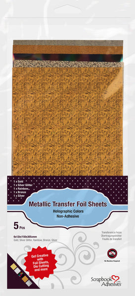 Metallic Transfer Foil Sheets